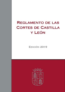 Portada: Reglamento de las Cortes de Castilla y León